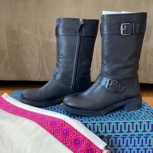GUC Tory Burch Moto Boots